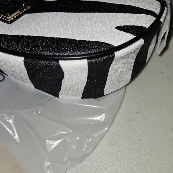 Dooney & Bourke Crescent Zebra Hobo NWT - Picture 6 of 6
